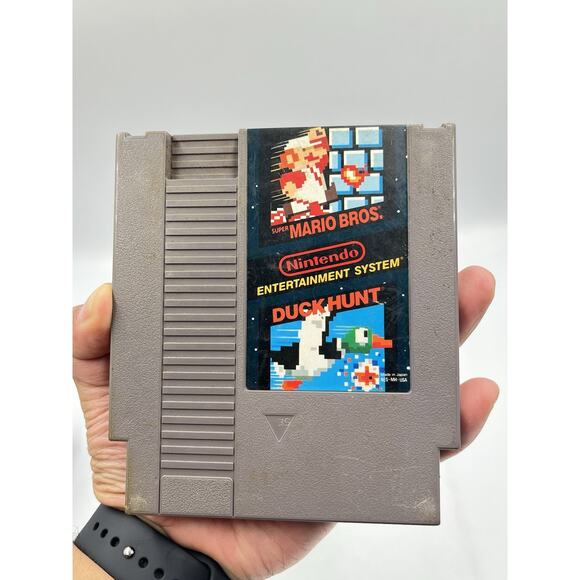 1985 Super Mario Bros. and Duck Hunt Original Nintendo NES Game Cartridge - Picture 7 of 7